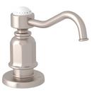 Perrin & Rowe Satin Nickel Deck Mount Soap Dispenser 