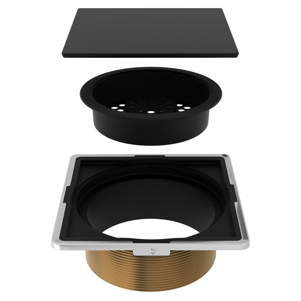 ROHL&reg; Unfinished IPS Threaded Brass Drain Throat Assembly 