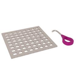 5-5/32 in. Drain Cover for SDCI3 Shower Drain in Satin Nickel