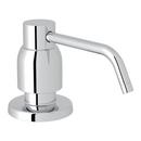 Perrin & Rowe&reg; Polished Chrome 2-3/4 in. 16 oz. Kitchen Soap Dispenser 