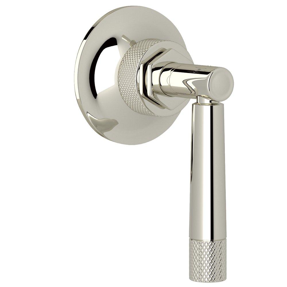 ROHL&reg; Polished Nickel 3-3/4 in. Pressure Balance Valve Trim with Single Lever Handle 