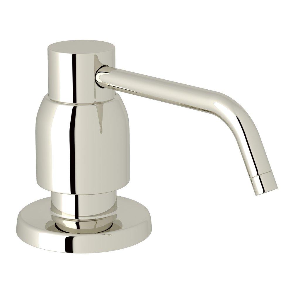 Perrin & Rowe&reg; Polished Nickel 2-3/4 in. 16 oz. Kitchen Soap Dispenser 