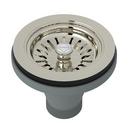 Shaws Polished Nickel Basket Strainer (Less Remote Pop-Up) 