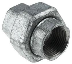 2 in. Black Grip Joint Malleable Union