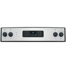 GE&reg; Stainless Steel 29-7/8 in. Electric 4-Burner Radiant Smoothtop Freestanding Range 