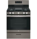 GE&reg; Slate 30 in. Gas 5-Burner Sealed Freestanding Range 