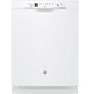 Interior Dishwasher with Front Control in White