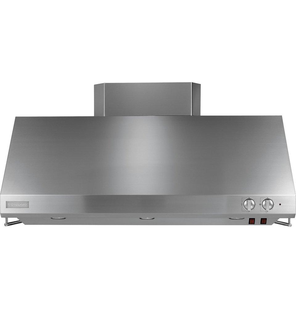 Monogram&reg; Stainless Steel 48 in. Wall Mount Range Hood 