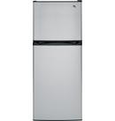 GE&reg; Stainless Steel 24 in. 8.48 cu. ft. Top Mount Freezer Refrigerator 