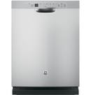 GE&reg; Stainless Steel 46dB Dishwasher with Front Control 