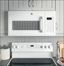 GE&reg; White 1.7 cu. ft. 1000 W External Over-the-Range Microwave 