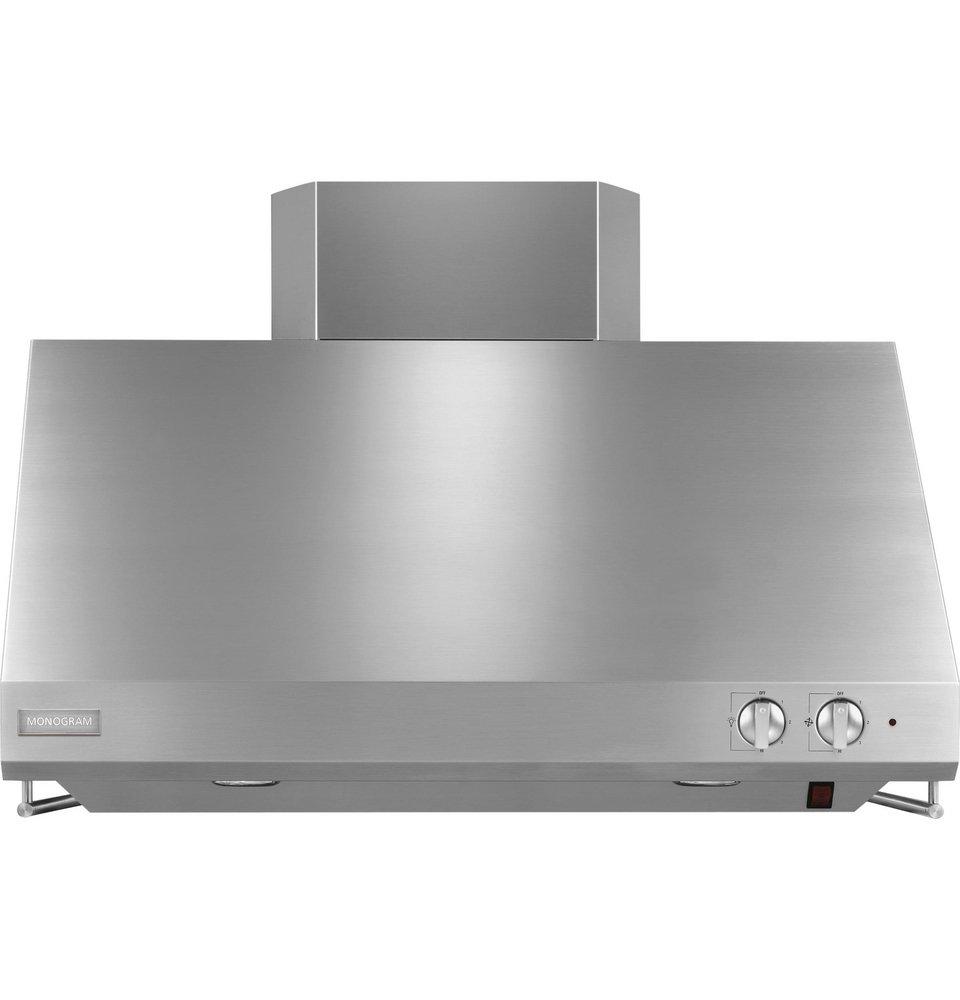 Monogram&reg; Stainless Steel 36 in. Wall Mount Range Hood 