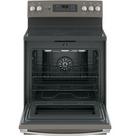 GE&reg; Slate 29-7/8 in. Electric 5-Burner Radiant Smoothtop Freestanding Range 
