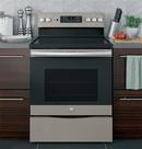 GE&reg; Slate 29-7/8 in. Electric 5-Burner Radiant Smoothtop Freestanding Range 
