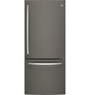 29-3/4 in. 20.9 cu. ft. Bottom Mount Freezer Refrigerator in Fingerprint Resistant Slate