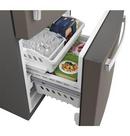 GE&reg; Fingerprint Resistant Slate 29-3/4 in. 14.93 cu. ft. Bottom Mount Freezer Refrigerator 