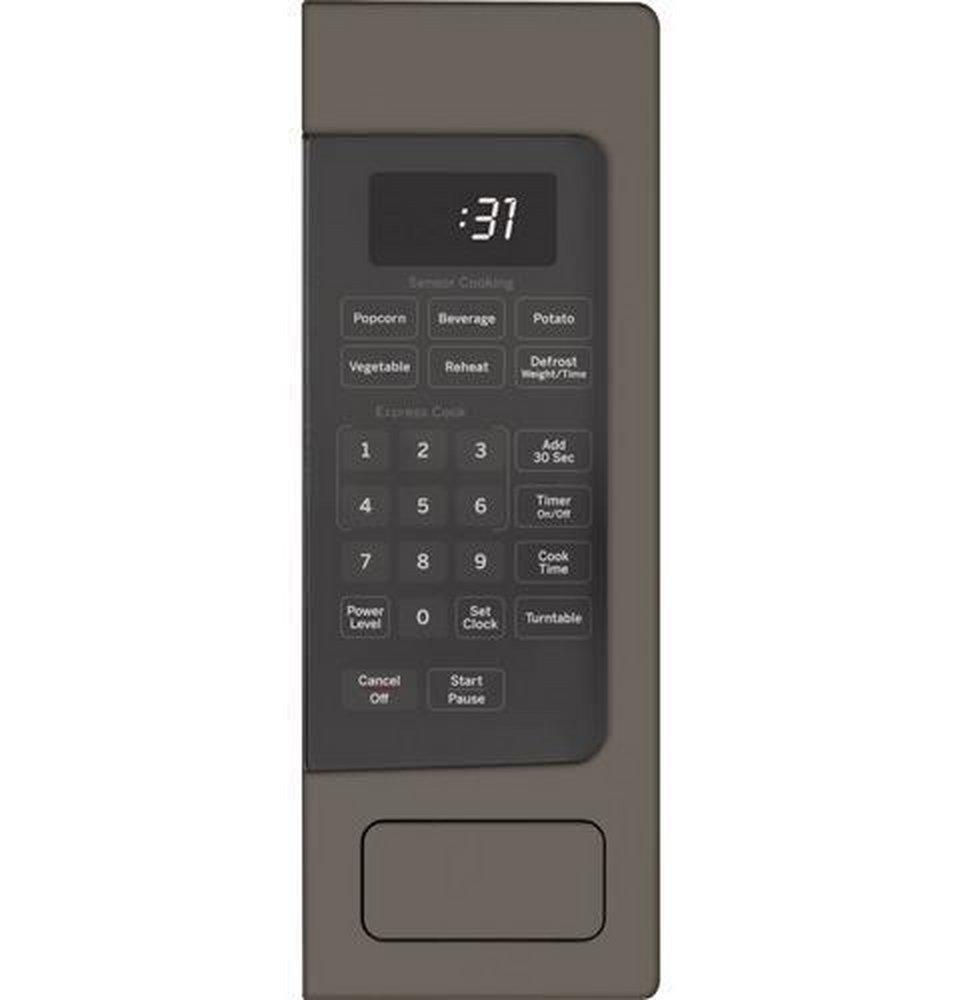 GE&reg; Slate 1.1 cu. ft. 800 W Countertop Microwave 