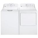 GE&reg; White 27 in. 6.2 cu. ft. Gas Dryer 