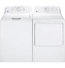 GE&reg; White 27 in. 6.2 cu. ft. Gas Dryer 