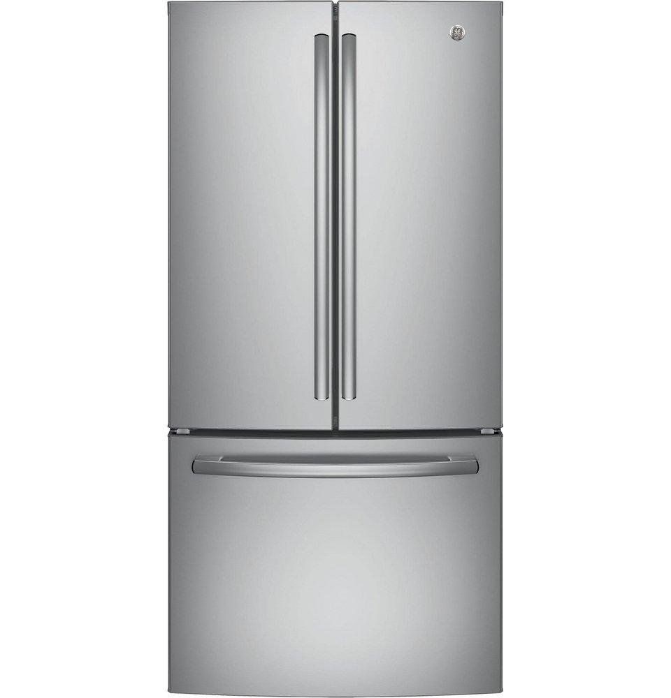 GE&reg; Stainless Steel 32-3/4 in. 17.44 cu. ft. French Door Refrigerator 