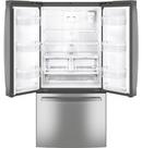 GE&reg; Stainless Steel 32-3/4 in. 17.44 cu. ft. French Door Refrigerator 