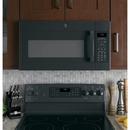 GE&reg; Black 1.9 cu. ft. 1000 W Ducted Over-the-Range Microwave 