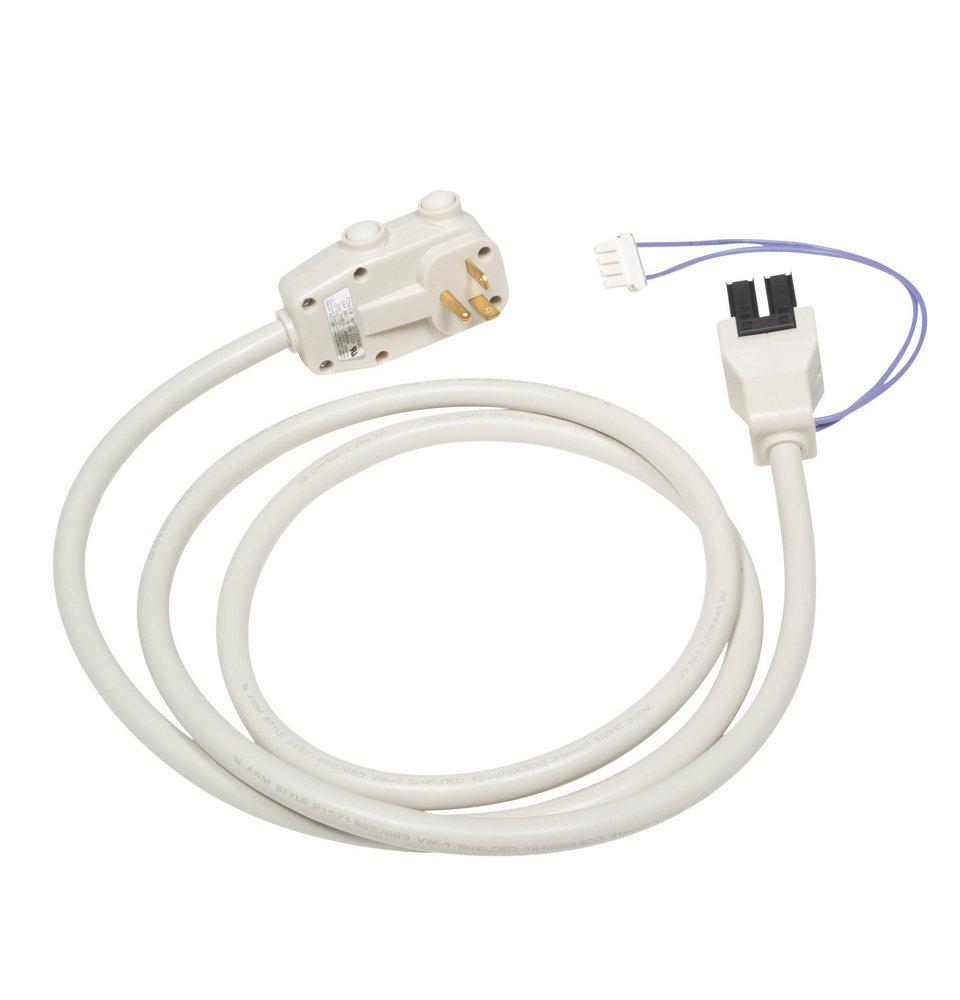 GE&reg; White 6 ft. Appliance Cord 