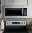 GE&reg; Stainless Steel 1.9 cu. ft. 1000 W Recirculating Over-the-Range Microwave 