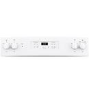 GE&reg; White 29-7/8 in. Electric 4-Burner Radiant Smoothtop Freestanding Range 