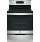 GE® Stainless Steel 29-7/8 in. Electric 4-Burner Radiant Smoothtop Freestanding Range