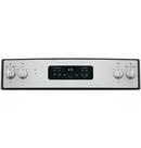 GE&reg; Stainless Steel 29-7/8 in. Electric 4-Burner Radiant Smoothtop Freestanding Range 