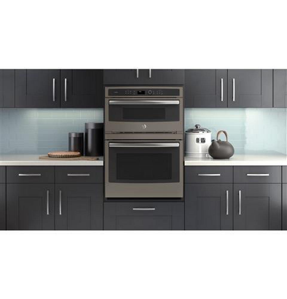 GE&reg; Slate 29-3/4 in. 6.7 cu. ft. Combo Oven 