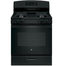 30 in. Gas 4-Burner Sealed Freestanding Range in Black