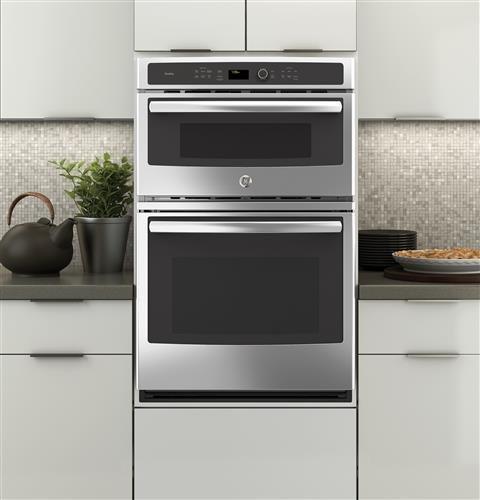 GE Profile&trade; Stainless Steel 26-3/4 in. 6 cu. ft. Combo Oven 