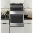 GE Profile&trade; Stainless Steel 26-3/4 in. 6 cu. ft. Combo Oven 