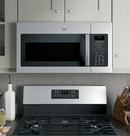 GE&reg; Stainless Steel 1.7 cu. ft. 1000 W Ducted Over-the-Range Microwave 