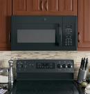 GE&reg; Black 1.7 cu. ft. 1000 W External Over-the-Range Microwave 