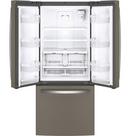 GE&reg; Fingerprint Resistant Slate 29-3/4 in. 20.8 cu. ft. French Door Refrigerator 
