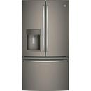 GE&reg; Fingerprint Resistant Slate 35-3/4 in. 18.5 cu. ft. French Door Refrigerator 