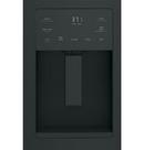 GE&reg; Black 32-3/4 in. 16.3 cu. ft. French Door Refrigerator 