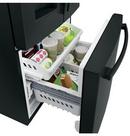 GE&reg; Black 32-3/4 in. 16.3 cu. ft. French Door Refrigerator 