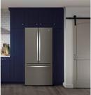 GE&reg; Fingerprint Resistant Slate 32-3/4 in. 17.44 cu. ft. French Door Refrigerator 