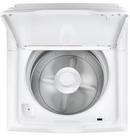 GE&reg; White 27 in. 3.8 cu. ft. Electric Top Load Washer 