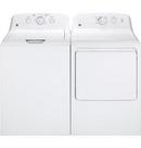 GE&reg; White 27 in. 3.8 cu. ft. Electric Top Load Washer 