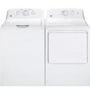 GE&reg; White 27 in. 3.8 cu. ft. Electric Top Load Washer 