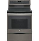 GE&reg; Slate 29-7/8 in. Electric 5-Burner Induction Freestanding Range 