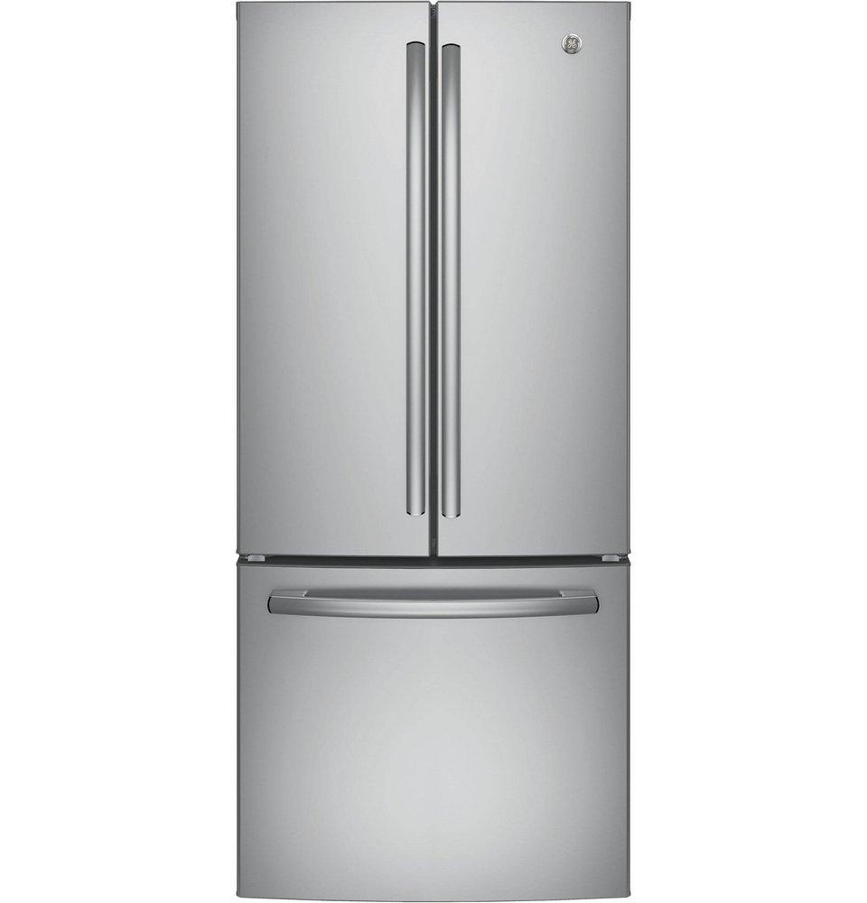 GE&reg; Stainless Steel 29-3/4 in. 20.8 cu. ft. French Door Refrigerator 
