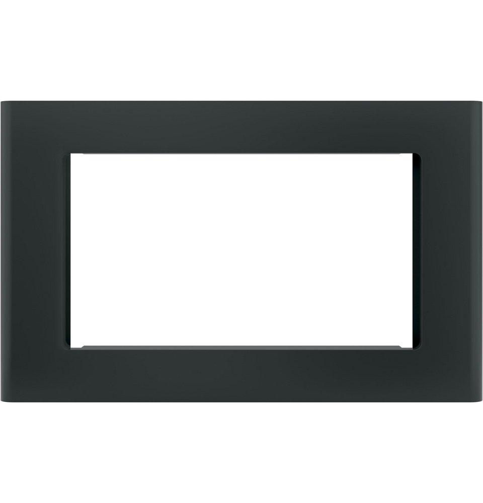 GE&reg; Black 30 in. Microwave Optional Built-In Trim Kit 