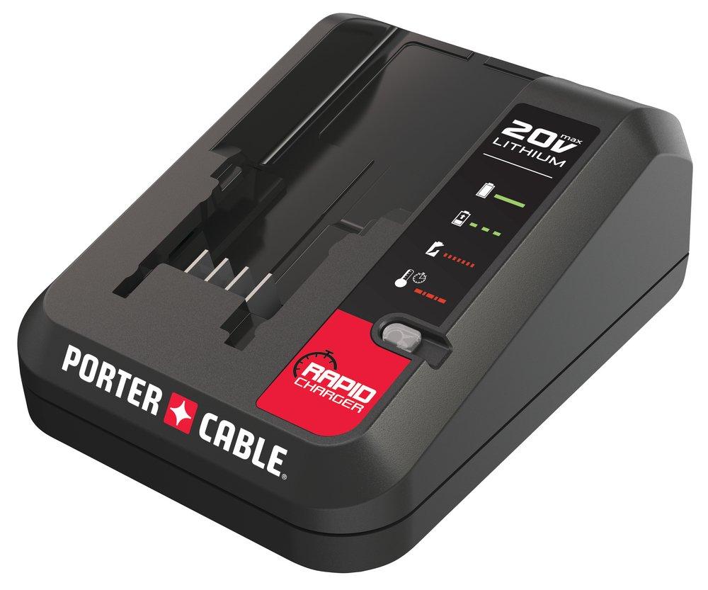 Porter Cable Black Lithium-Ion Charger 