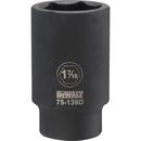 DEWALT Silver 1-7/16 in. 6 Point Drive Deep Impact Socket 